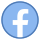 a facebook icon